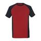 MASCOT® T-Shirt Potsdam (rouge/noir) - XS