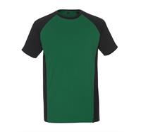 MASCOT® T-Shirt Potsdam (vert bouteille/noir) - L