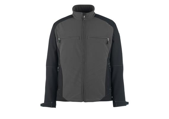 MASCOT&#174; Veste Softshell Dresden (anthracite fonc&#233;/noir) - 4XL | Bild 0