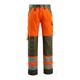 Mascot Warnhose Maitland (hi-vis orange/moosgrün) 1433 - Grösse 76C48 (kurz)