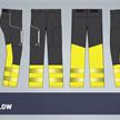 Pantalon de travail LUMOS FLOW, noir - L | Bild 0