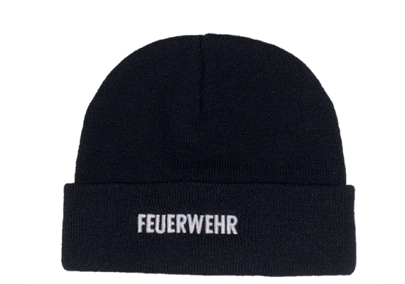 Strickm&#252;tze Thinsulate MB7551, schwarz inkl. Stickerei - Stickerei: Weiss | Bild 0