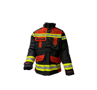 Veste de protection incendie FIREWarrior ATHLETIC rouge/noir - ML