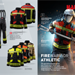 Veste de protection incendie FIREWarrior ATHLETIC sable/noir - 5XL-R | Bild 0