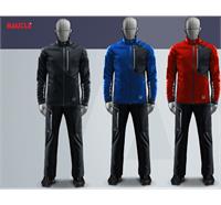 Veste de travail ACTIVE FLOW, bleu/noir - 5XL/N