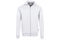 Veste sweat HAKRO College 606 (001 blanc)