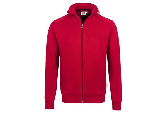 Veste sweat HAKRO College 606 (002 rouge) - S | Bild 0